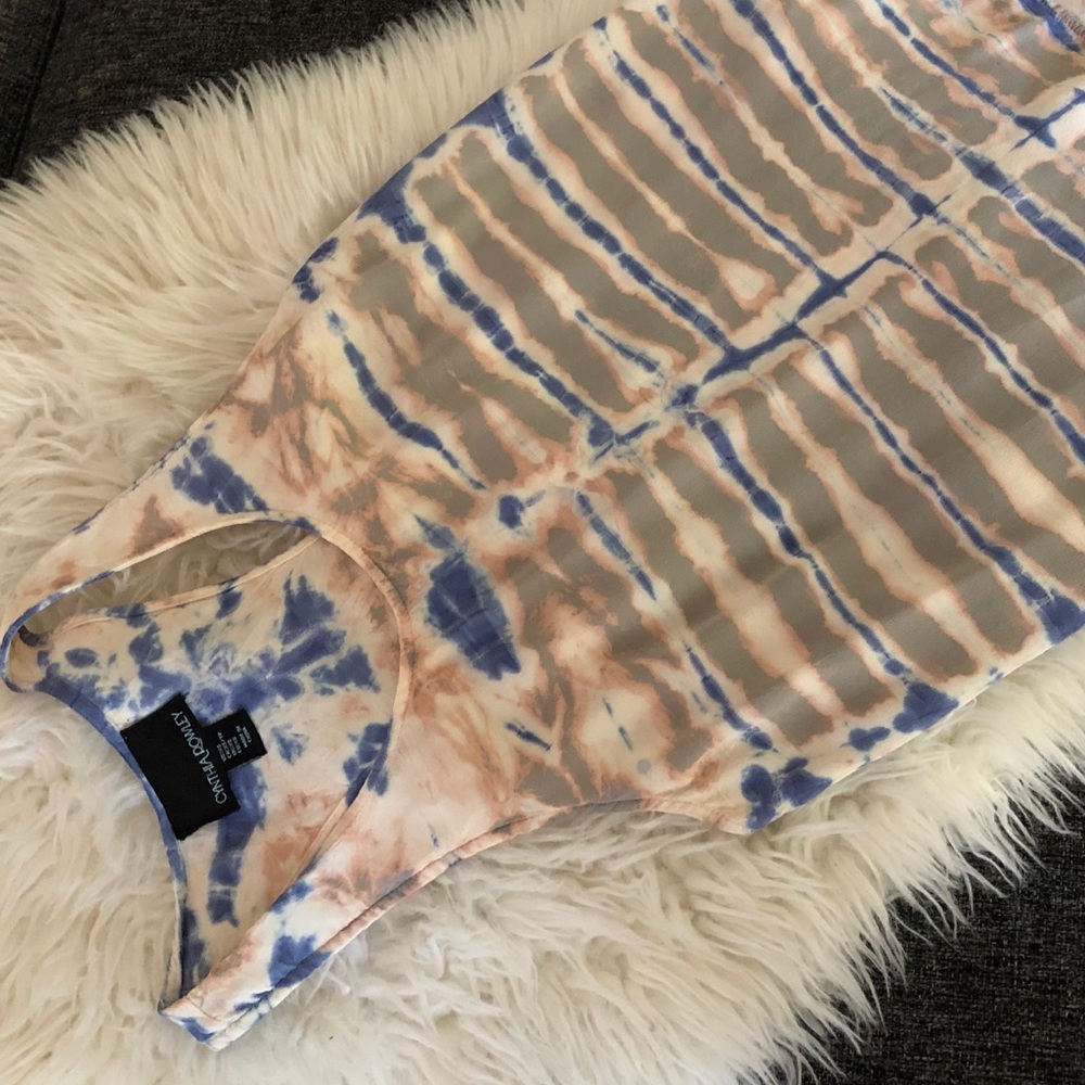 Cynthia Rowley 🌞 Silk Sleeveless Top - Size: XS - Picture 3 of 8